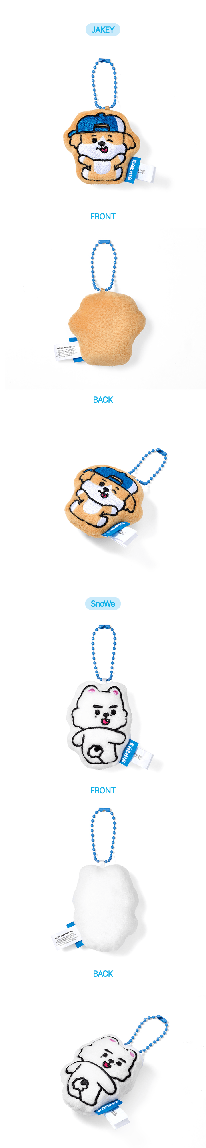 Image of [PRE-ORDER] Enhypen ‘Enchin’ Cushion Keyring (Random)