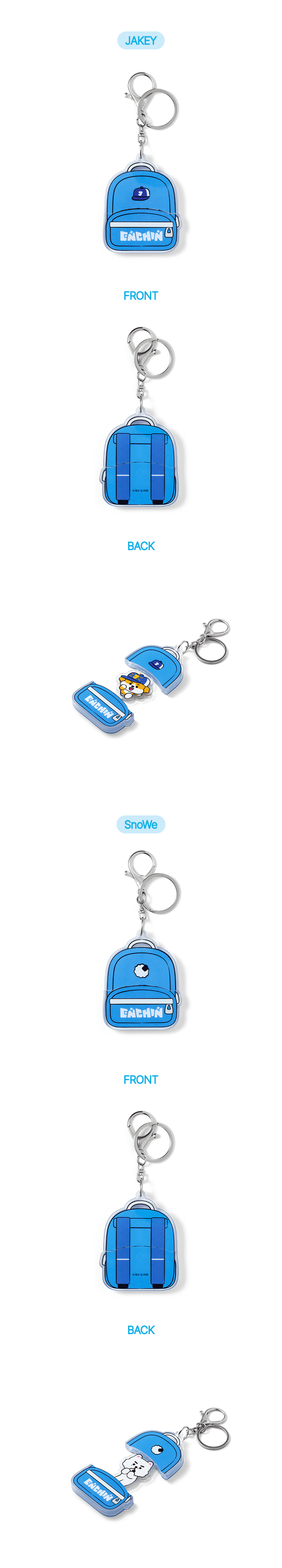Image of [PRE-ORDER] Enhypen ‘Enchin’ Acrylic Keyring (Random)