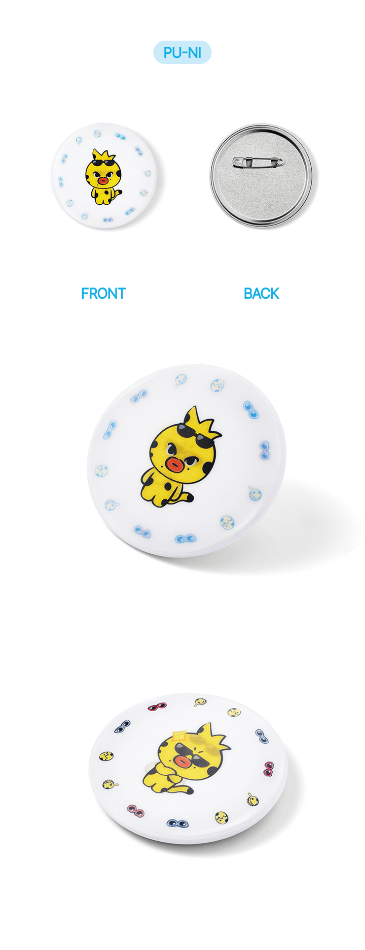 Image of [PRE-ORDER] Enhypen ‘Enchin’ Lenticular Can Badge