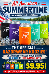 Razorwear Koozies!