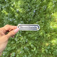 Image 1 of No Entiendo Sticker