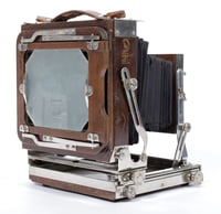 Image 5 of RARE Baby Deardorff 4X5 camera NEW BELLOWS #2708