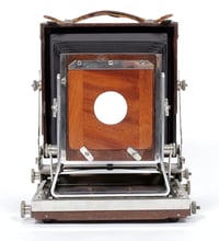 Image 2 of RARE Baby Deardorff 4X5 camera NEW BELLOWS #2708
