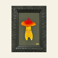 Image 1 of Blackened Waxcap Mushie Gal