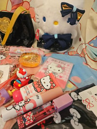 Image 7 of Hello Kitty Black & Gold Patent Leather Shoulder Bag Bundle 