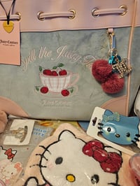 Image 1 of Juicy Couture Sweet Tea Party Tote Meets Hello Kitty Bundle _