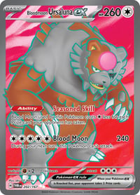 Bloodmoon Ursaluna ex - 202/167 - SV06: Twilight Masquerade - Near Mint