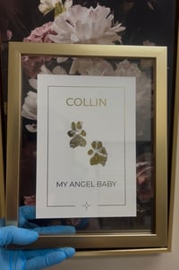 Image 1 of Framed Gilded Ink Print