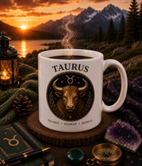 Image 2 of Zodiac Sign 15oz Ceramic Mug Collection