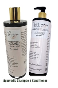 Image 1 of Ayurvedic Reviving Shampoo & Nourishing Conditioner 500ml/18oz Soap