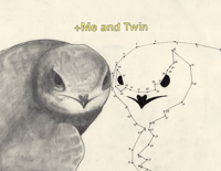 +Me and Twin - Print