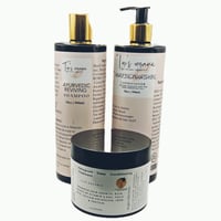 Image 2 of Wash Day bundle ( Shampoo, Conditioner, deep Conditioner, leave-in conditioner) Haircare