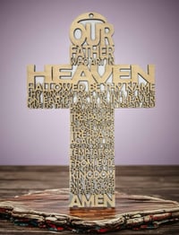 Image 1 of The Lord's Prayer Cross