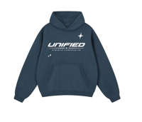 Image 1 of Retro Hoodie - Navy 