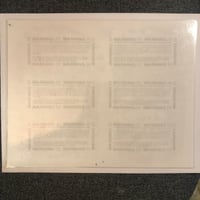 Image 3 of 1992 Official Tattoo Brand Dragons and phoenix production sheet 222-c