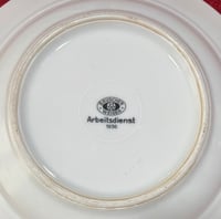 Image 2 of WW2 (Nazi Germany) Deutsche Arbeitsfront (DAF) Mess Hall Soup Bowl (Bauscher - Weiden)