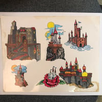 Image 1 of 80’s castle production flash sheet 11x14