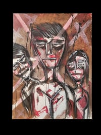 Phillip Stevens Signed Canvas Painting #2