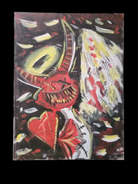 Phillip Stevens Signed Canvas Painting #3