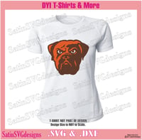 Image 4 of Cleveland Browns Dawg Set Design SVG Files, Cricut, Studio, Digital Cut Files
