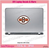 Image 5 of Cleveland Browns Dawg Set Design SVG Files, Cricut, Studio, Digital Cut Files