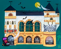Haunted Castle Santa Cruz - 8x10