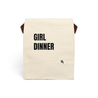 Image 1 of girl dinner — Insulated Lunch Tote with Strap