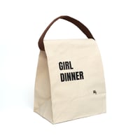 Image 2 of girl dinner — Insulated Lunch Tote with Strap