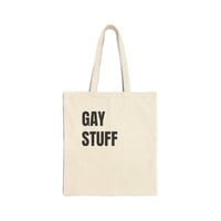 Image 1 of gay stuff tote 