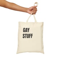 Image 3 of gay stuff tote 