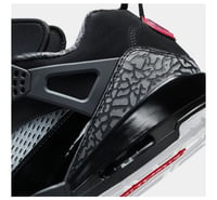 Image 3 of Jordan Spizike Low Black/Classic Green/White/Varsity Red