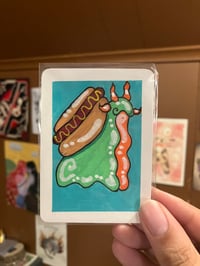 Hot Dog Snail ACEO