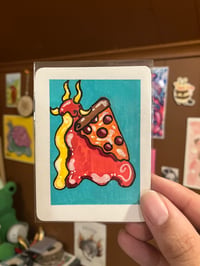 Pizza Snail ACEO