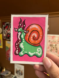 Edith the Snail ACEO