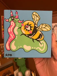 Weird Bee Snail Painting