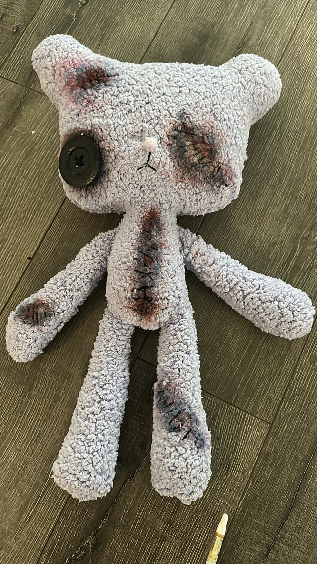 Sold Injured teddy bear 