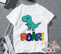 Image 4 of Dinosaur Baby Roar Design SVG Files, Cricut, Silhouette Studio, Digital Cut Files