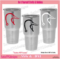 Image 2 of Duck Hunt Fish Design SVG Files, Cricut, Silhouette Studio, Digital Cut Files