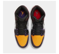 Image 4 of Air Jordan 1 Mid SE True Red/Black/White/Court Purple