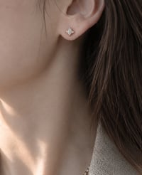 Image 2 of Renee Opal Stud Earring