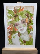 Image of Wood Nymph ACEO 3.5"x2.5" Art Card