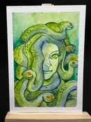 Image of Medusa ACEO 3.5"x2.5" Art Card