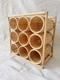 Image 1 of Wicker Wine Tower