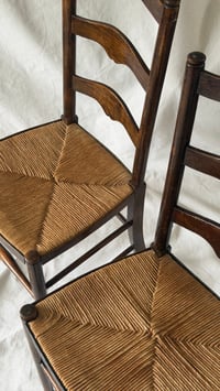 Image 5 of Farmhouse Ladder Chair Set