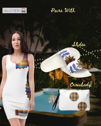 Image 4 of DBB Hint of Creole Bodycon Fitted Dress