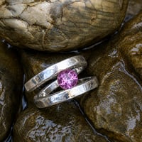 Siver & Amethyst ring 