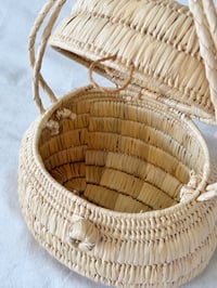 Image 3 of Vintage Woven Basket Bag