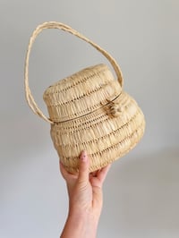 Image 2 of Vintage Woven Basket Bag