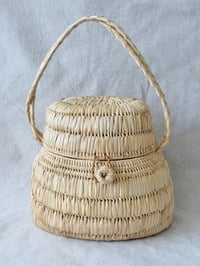Image 5 of Vintage Woven Basket Bag