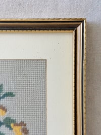 Image 5 of Vintage Cottage Florals Needlepoint